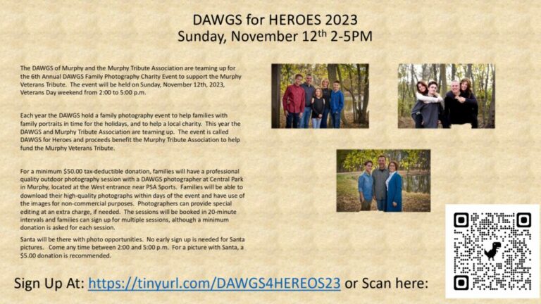 DAWGS for Heroes 2023